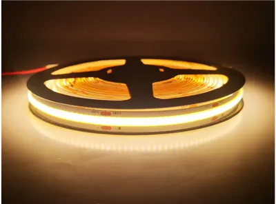 COB LED -nauhan joustava 3000k Lämmin valkoinen himmennettävä 320LEDS
